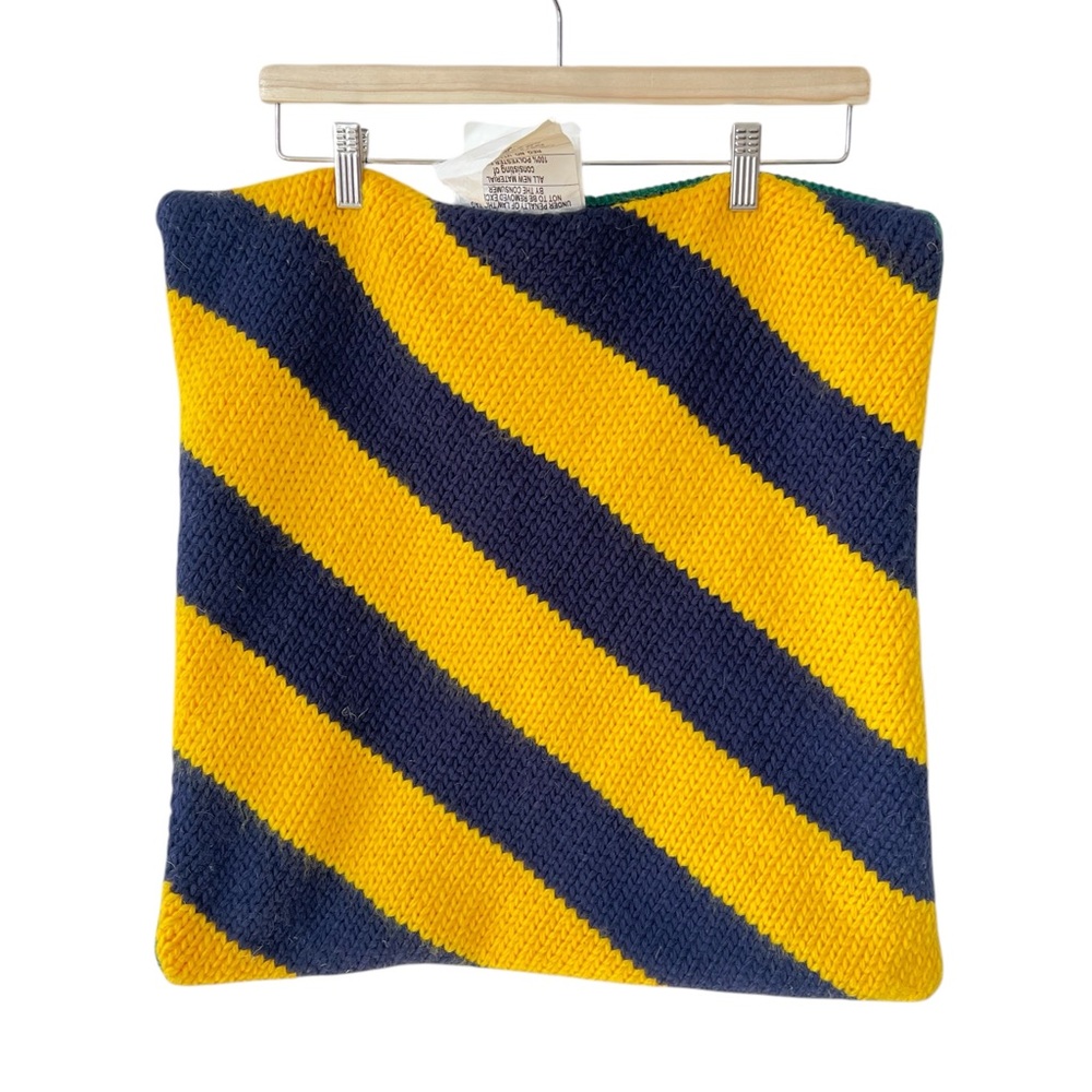 UC Berkeley Knit Pillow Cover, NWT